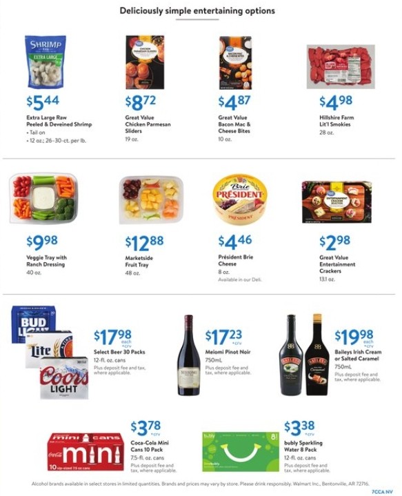 Walmart Weekly Ad from November 1