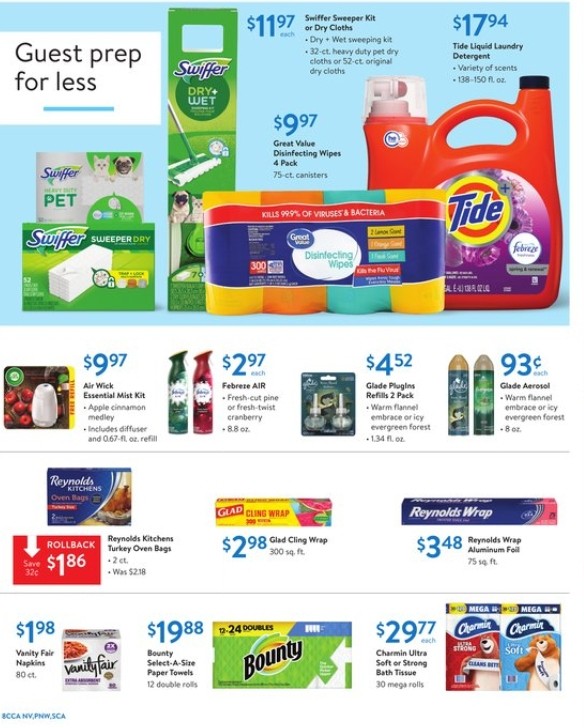Walmart Weekly Ad from November 1