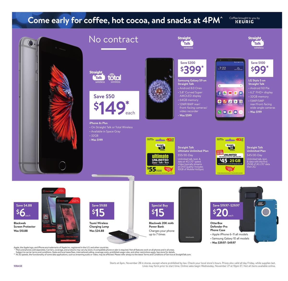 Walmart Black Friday Weekly Ad from November 28