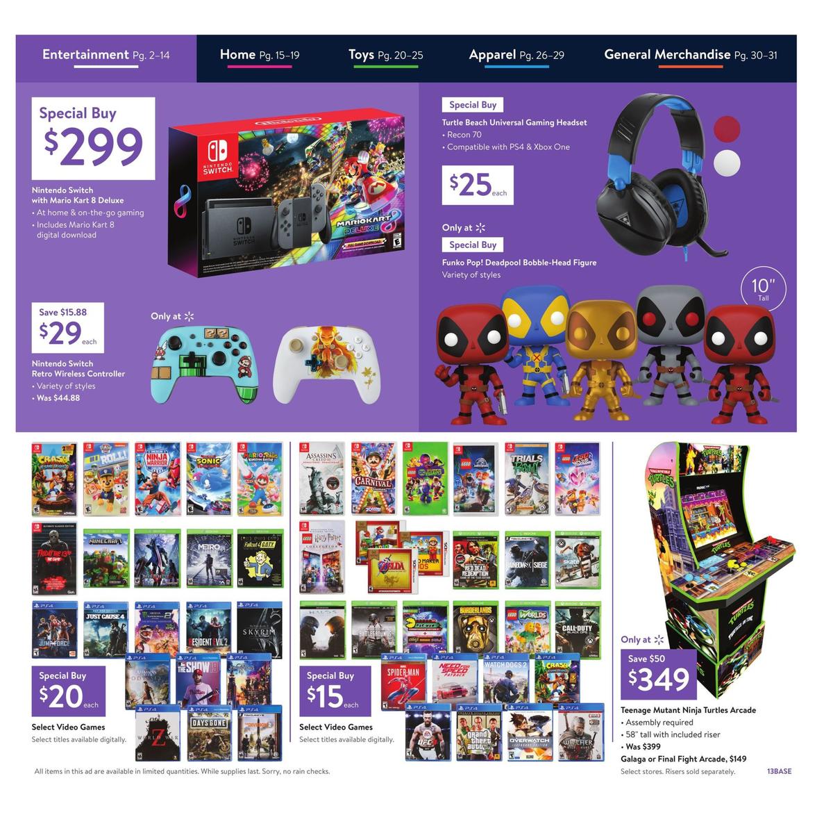 Walmart Black Friday Weekly Ad from November 28