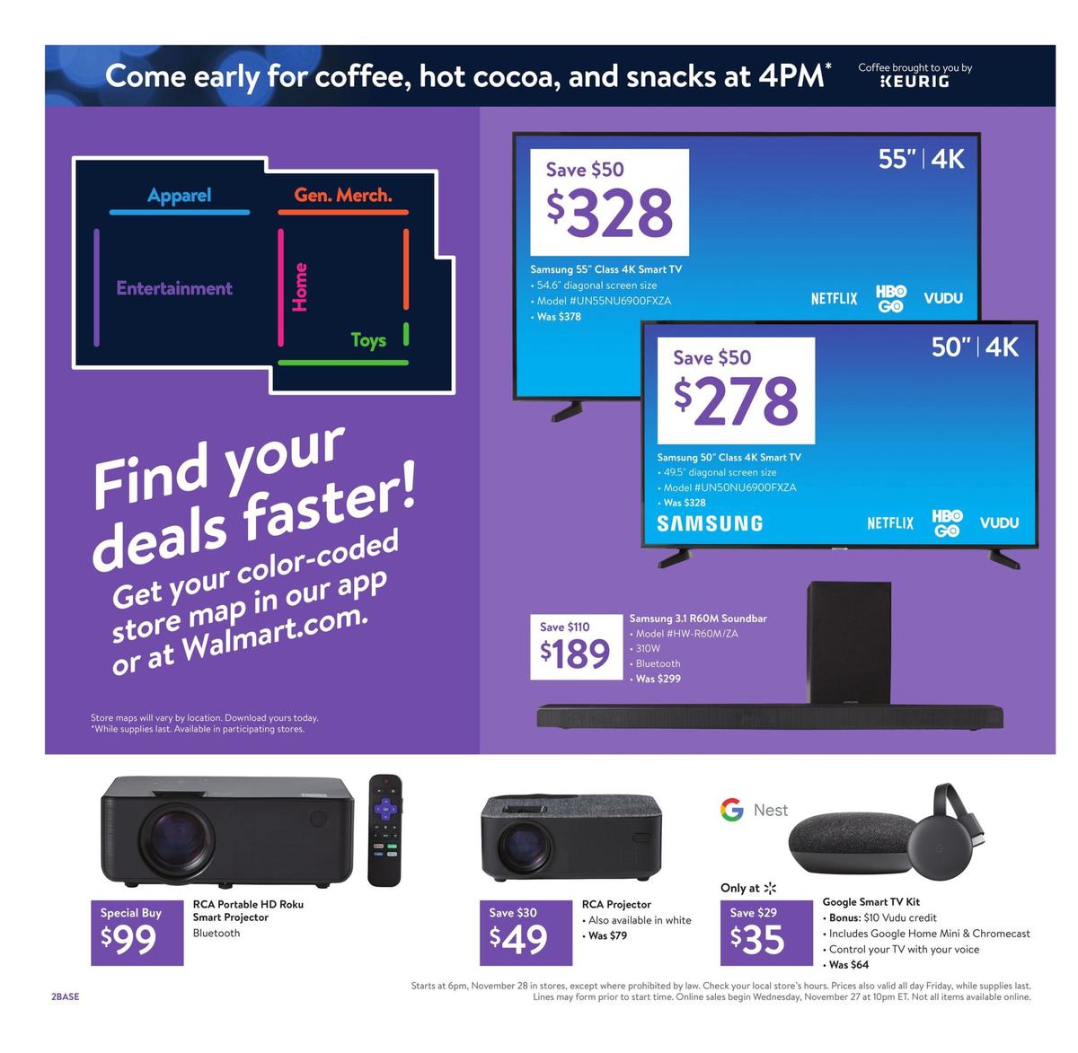 Walmart Black Friday Weekly Ad from November 28