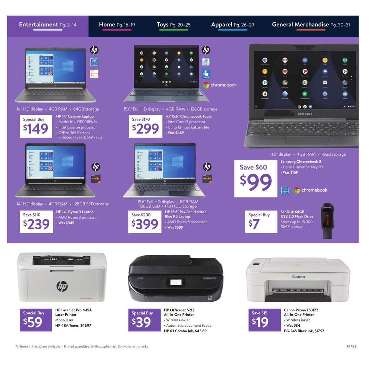 Walmart Black Friday Weekly Ad from November 28