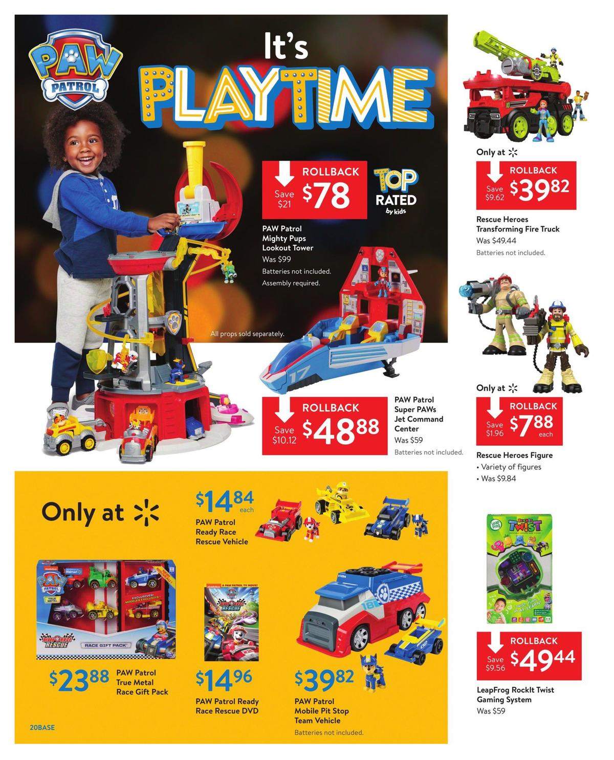 Walmart Weekly Ad from November 1