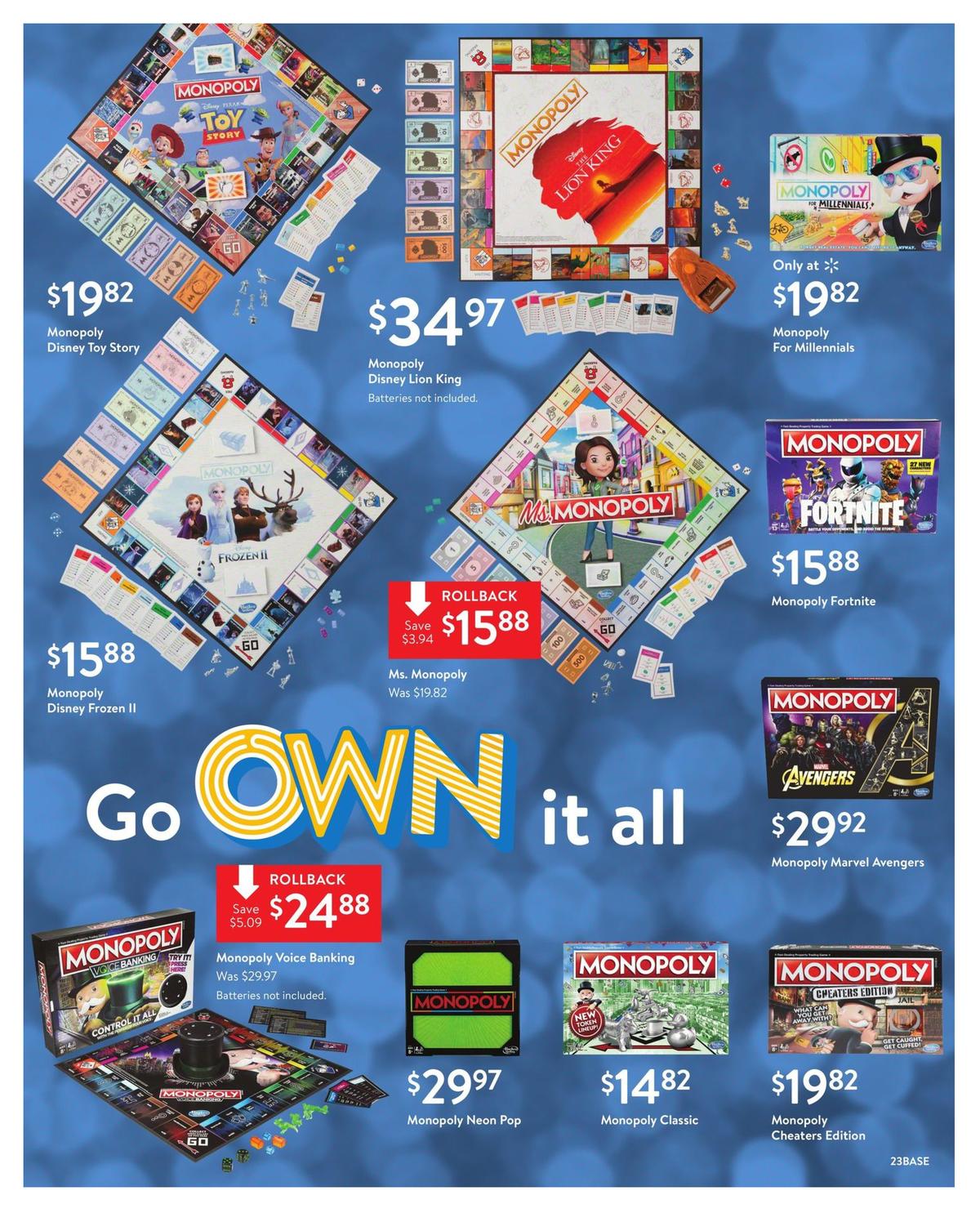 Walmart Weekly Ad from November 1