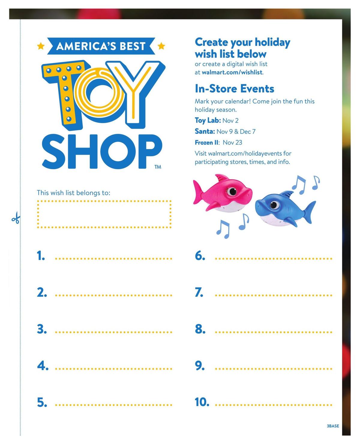 Walmart Weekly Ad from November 1