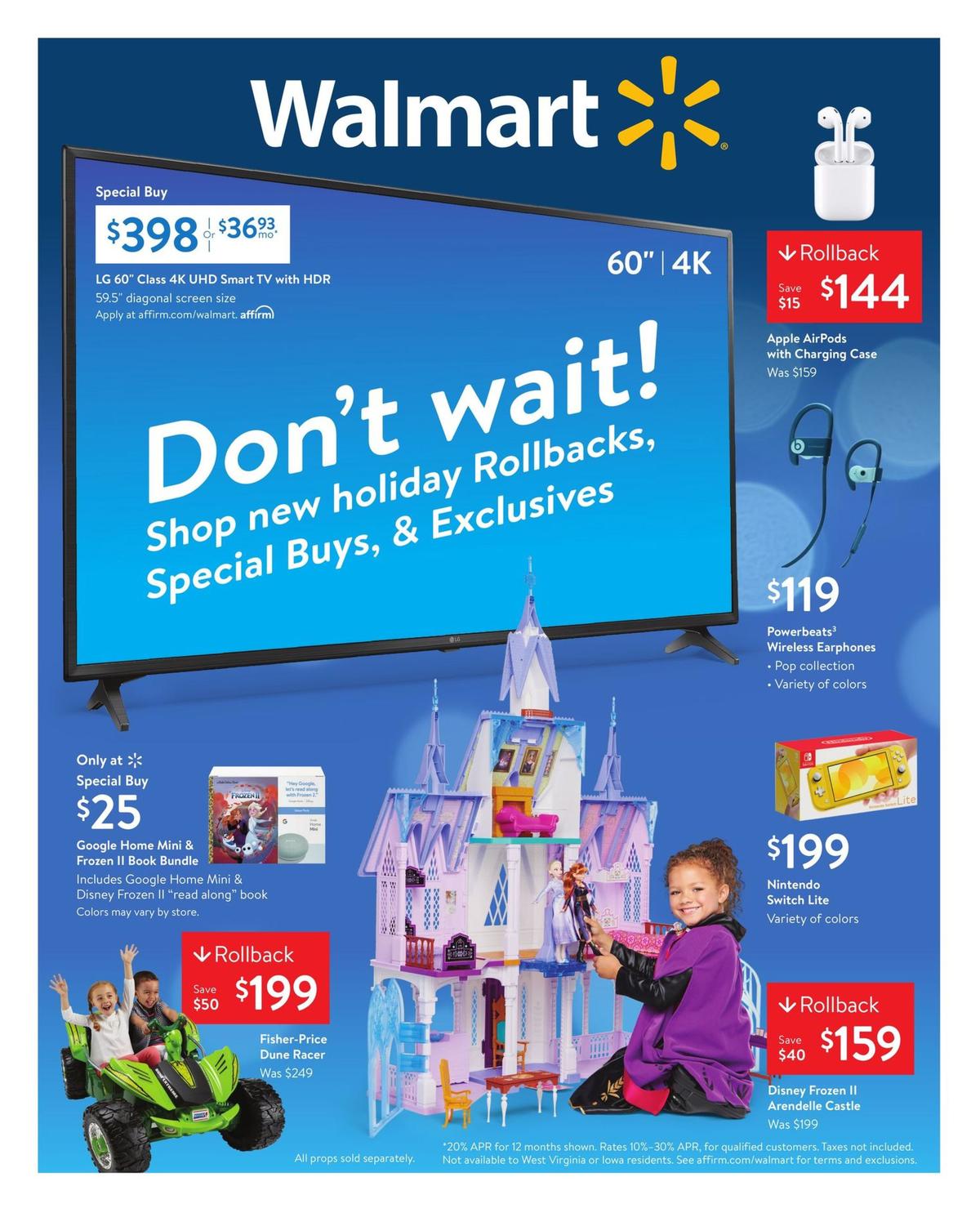 Walmart Weekly Ad from December 1