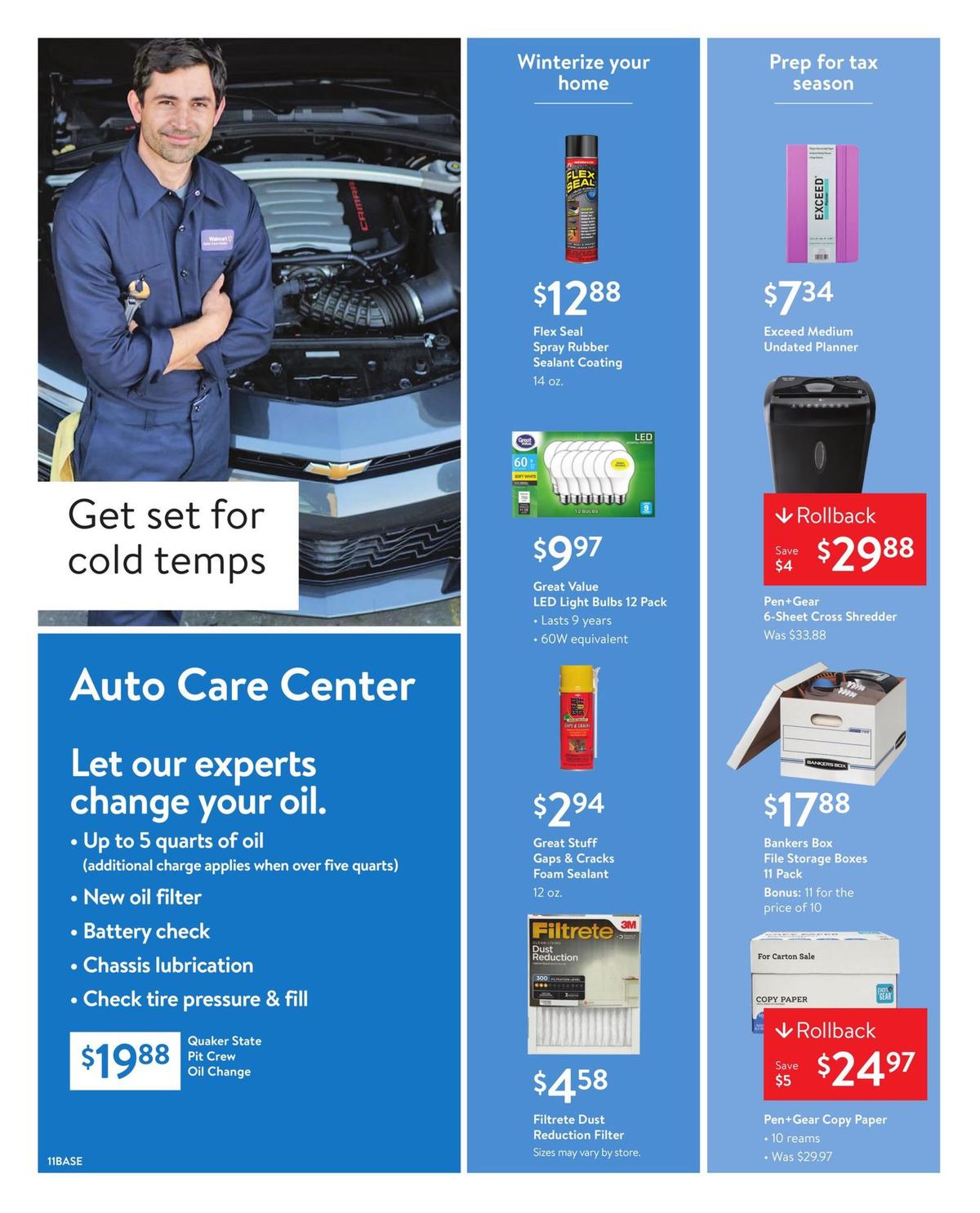Walmart Weekly Ad from January 12