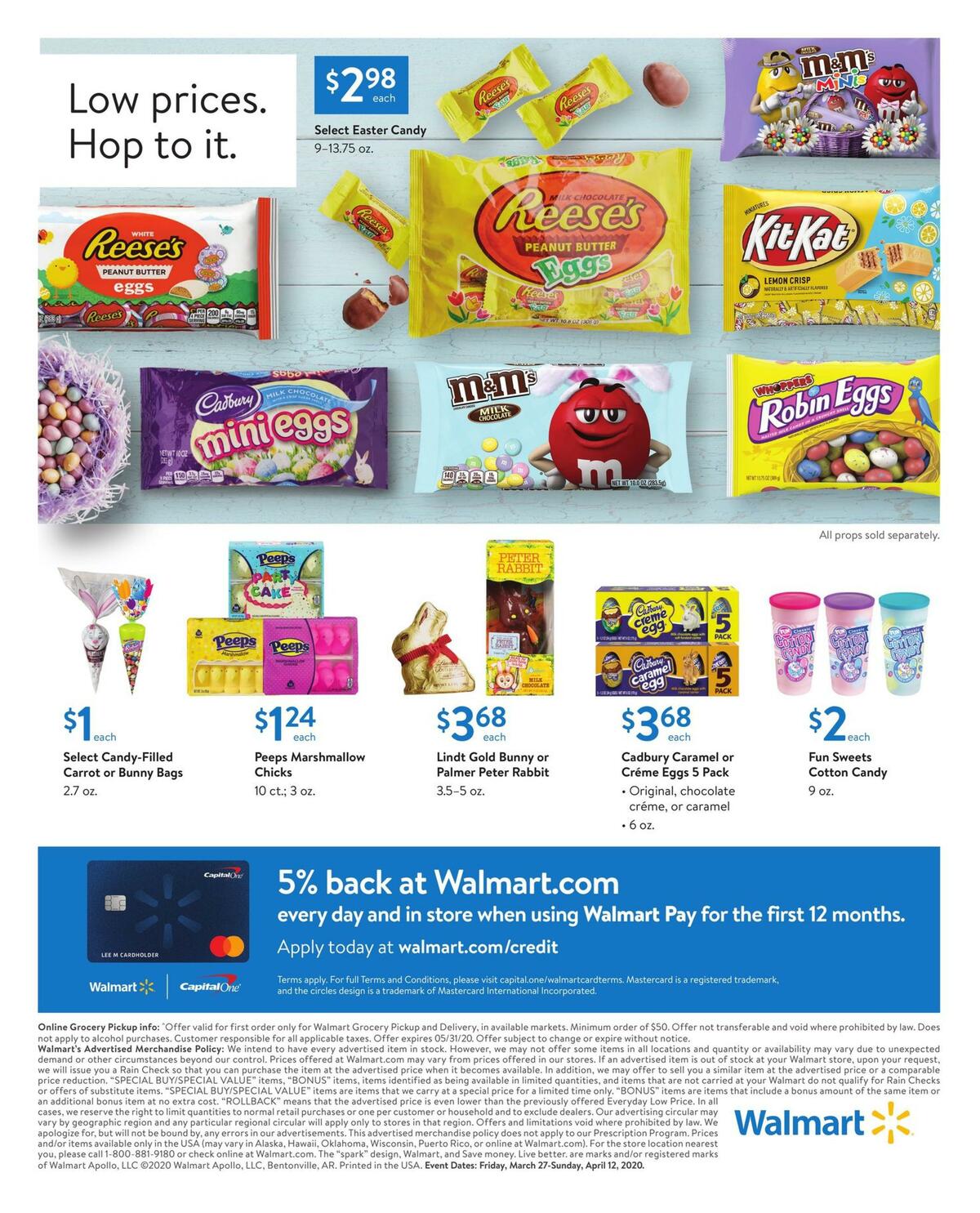 Walmart Weekly Ad from March 27