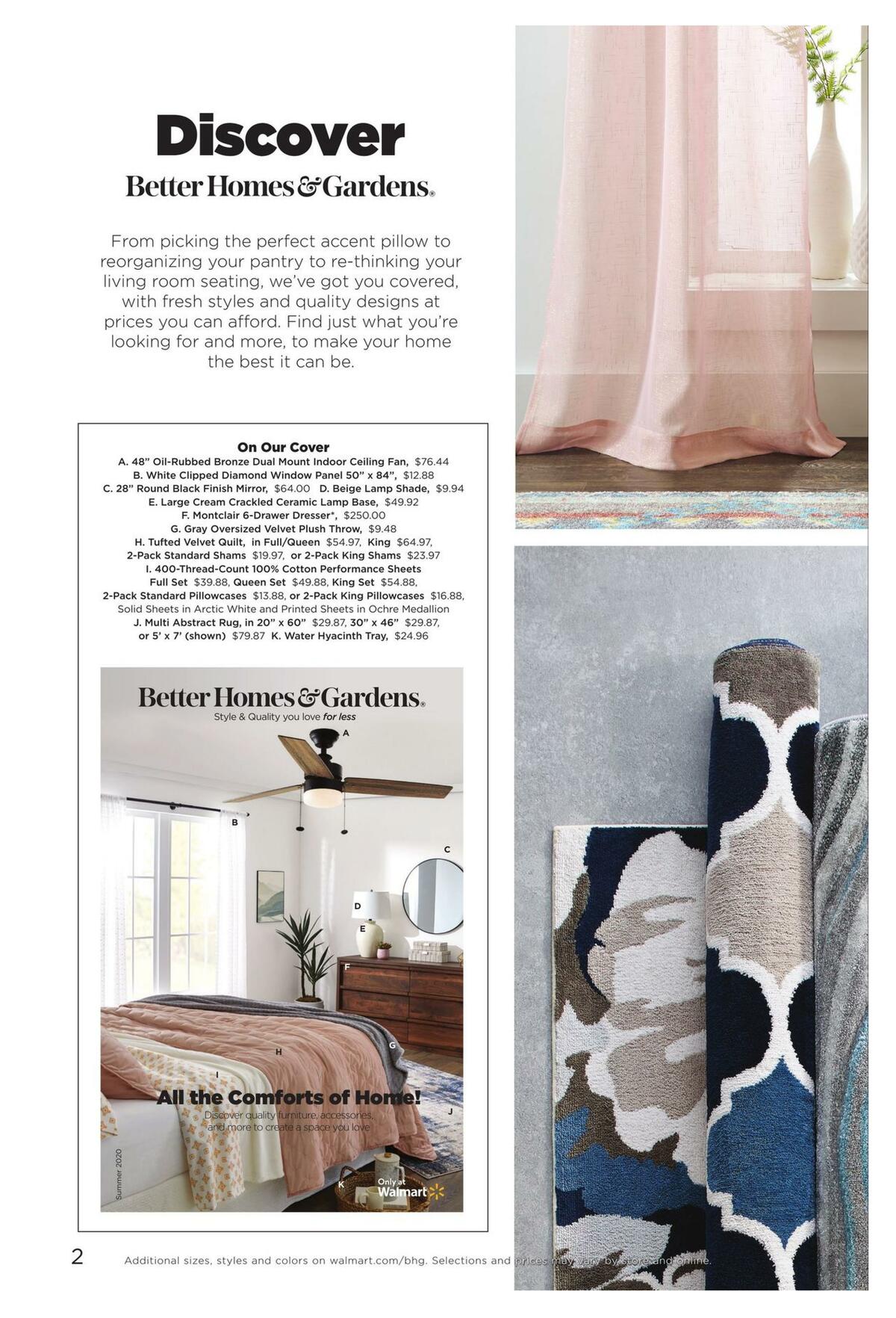 Walmart Better Homes & Gardens Weekly Ad from July 13