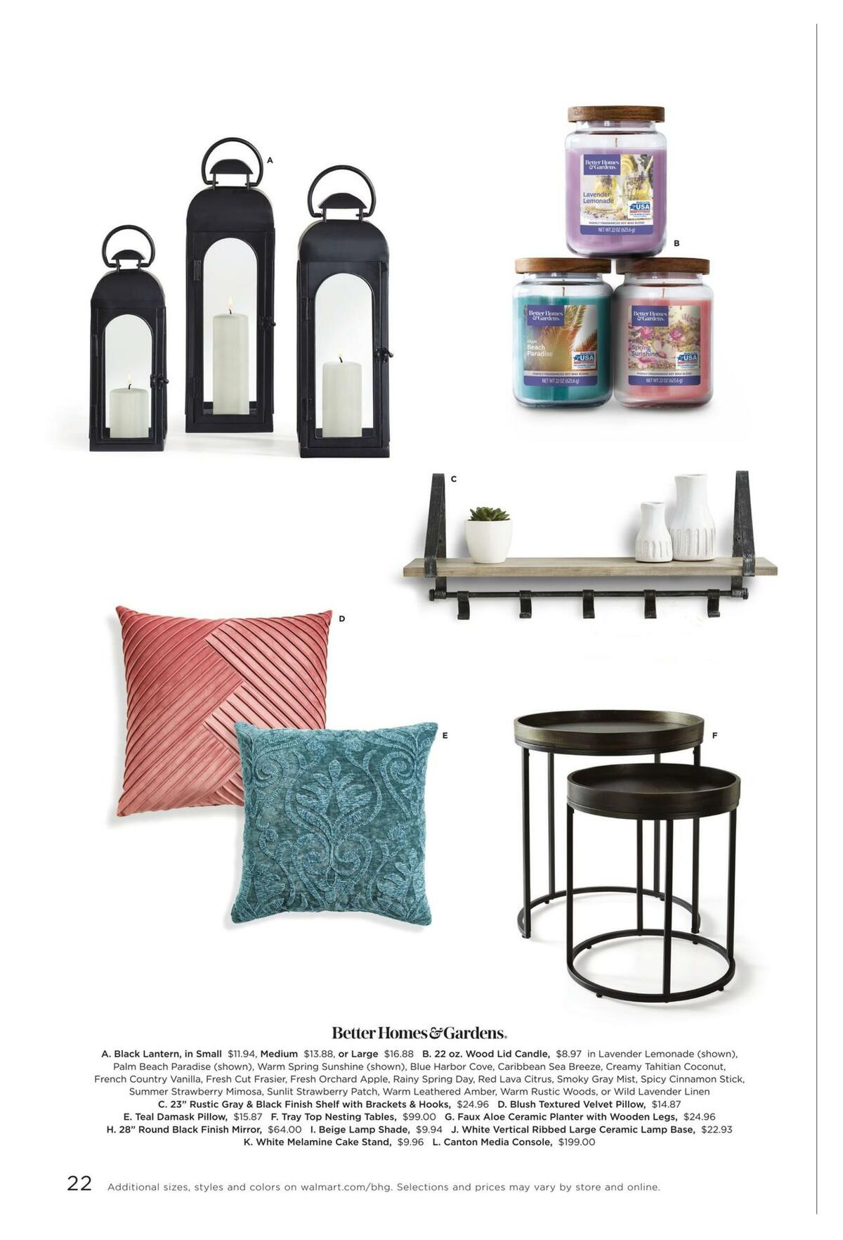 Walmart Better Homes & Gardens Weekly Ad from July 13