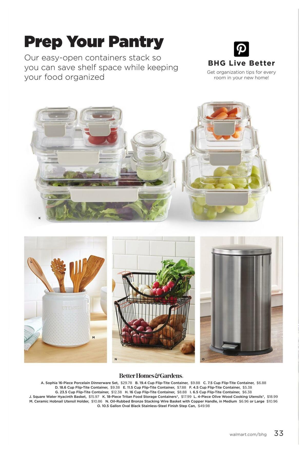 Walmart Better Homes & Gardens Weekly Ad from July 13