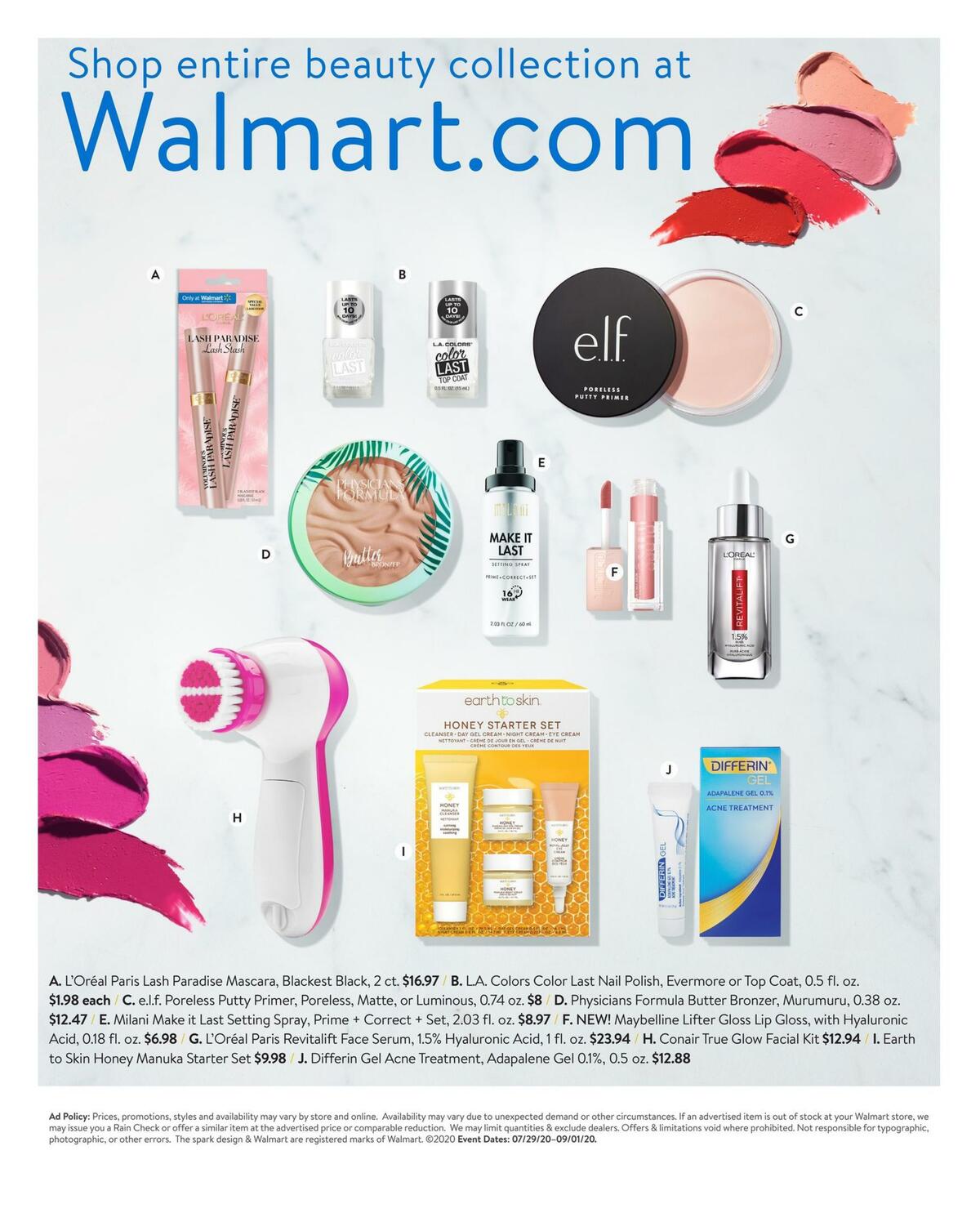 Walmart Weekly Ad from July 29
