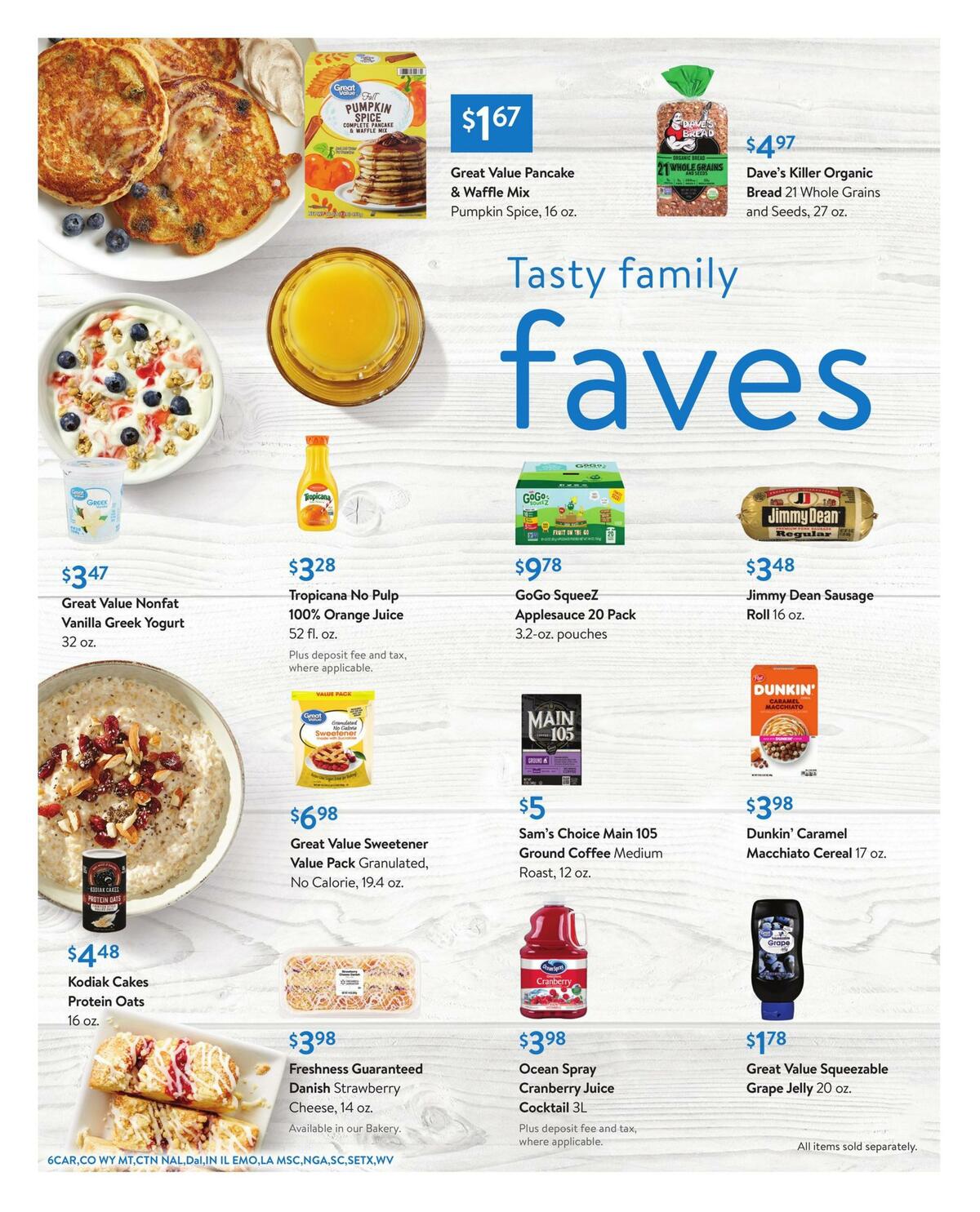 Walmart Weekly Ad from September 2