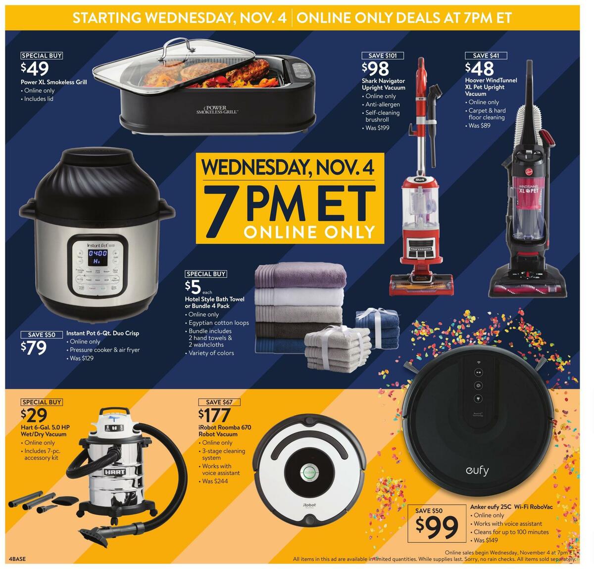 Walmart Black Friday Weekly Ad from November 4