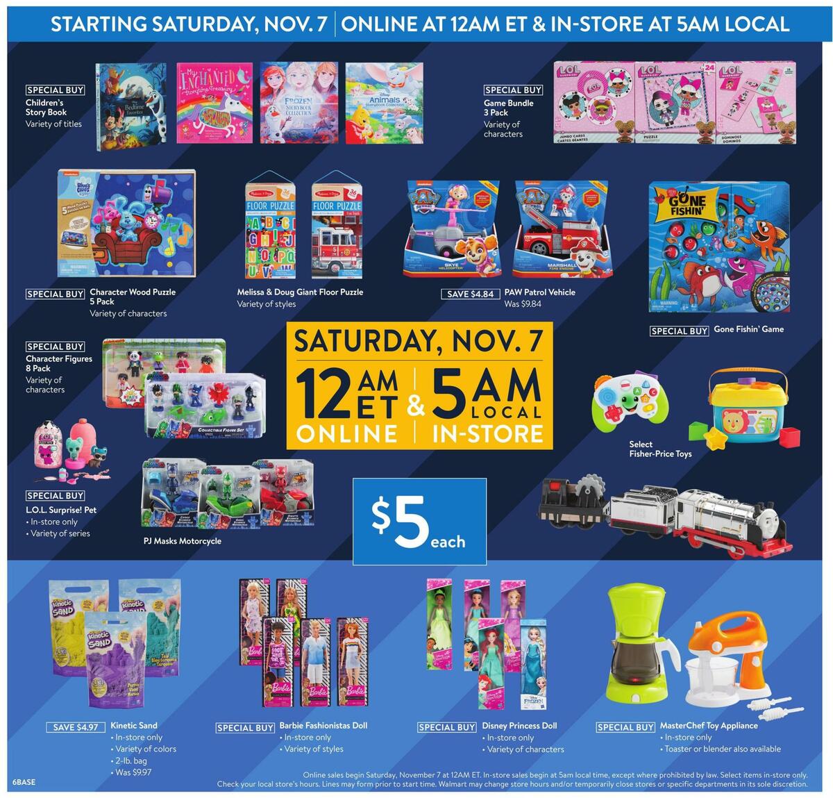 Walmart Black Friday Weekly Ad from November 4