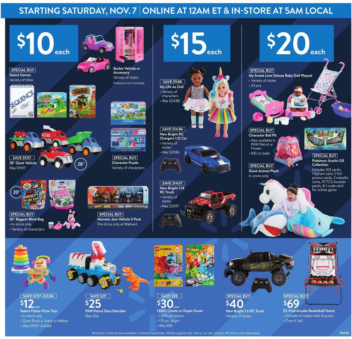 Walmart Black Friday Weekly Ad from November 4