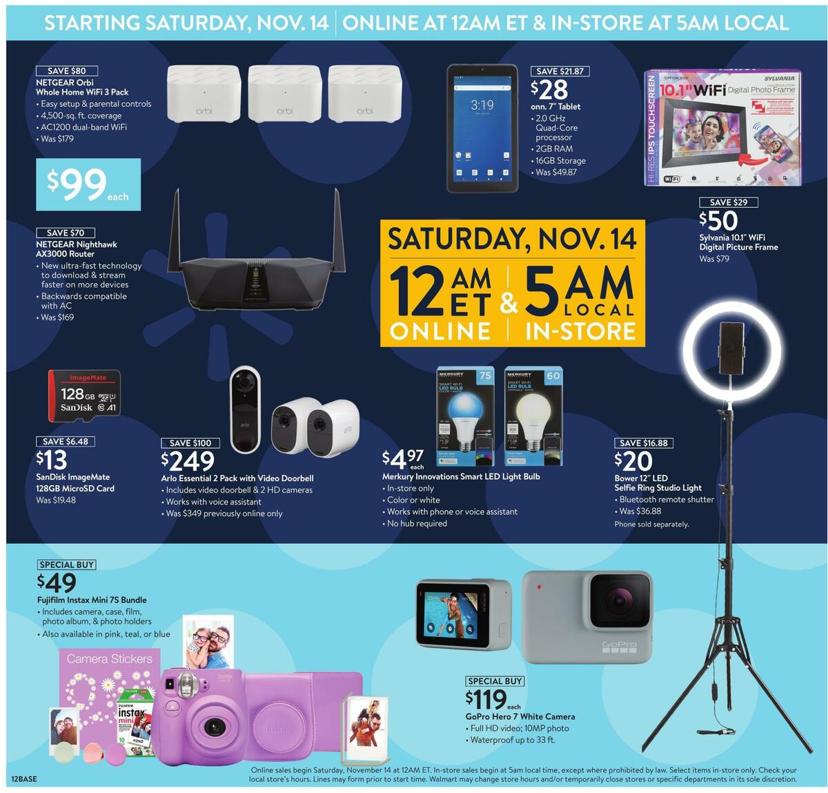 Walmart Black Friday Weekly Ad from November 11