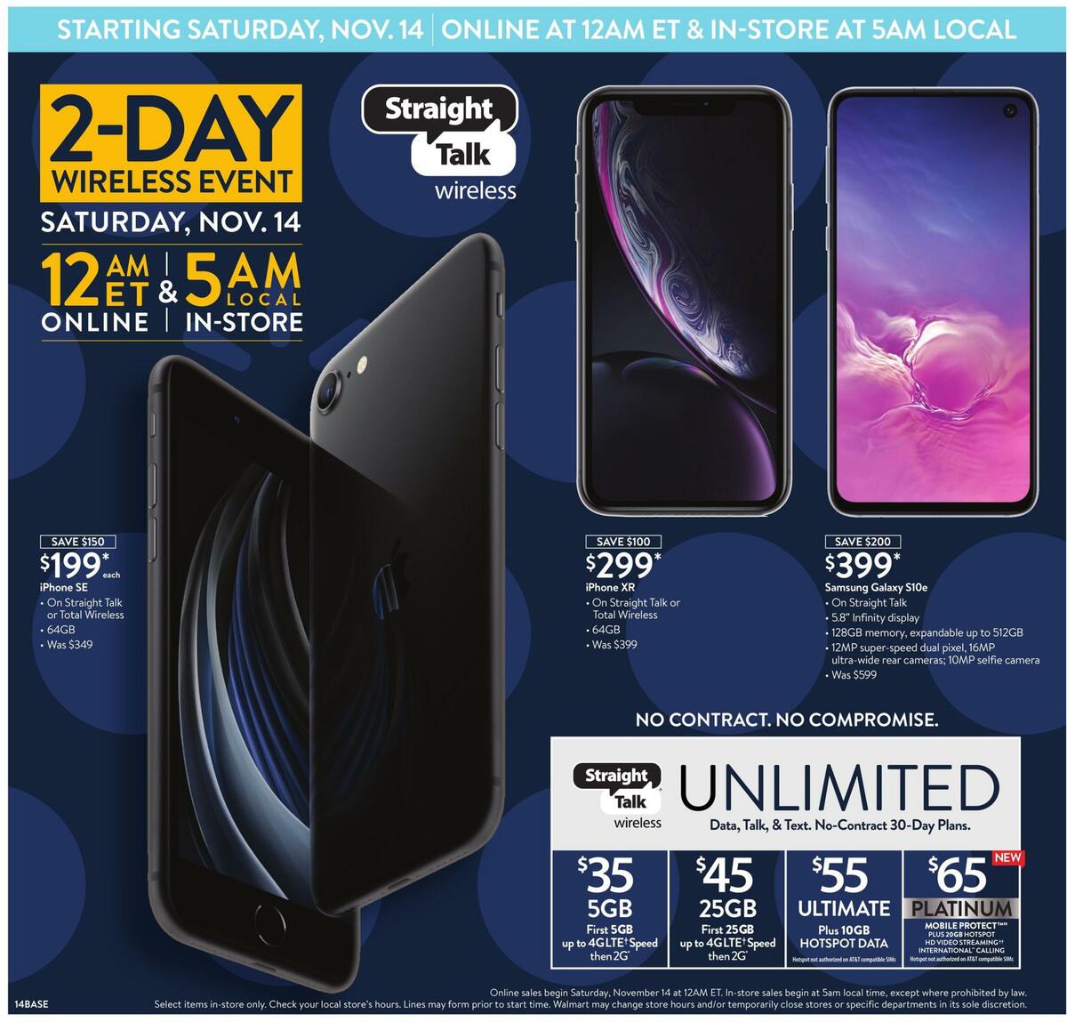 Walmart Black Friday Weekly Ad from November 11