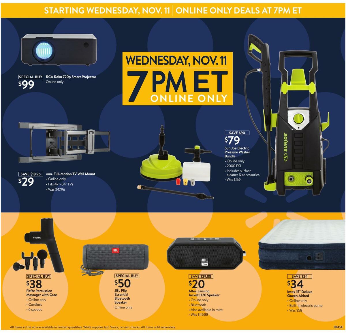 Walmart Black Friday Weekly Ad from November 11