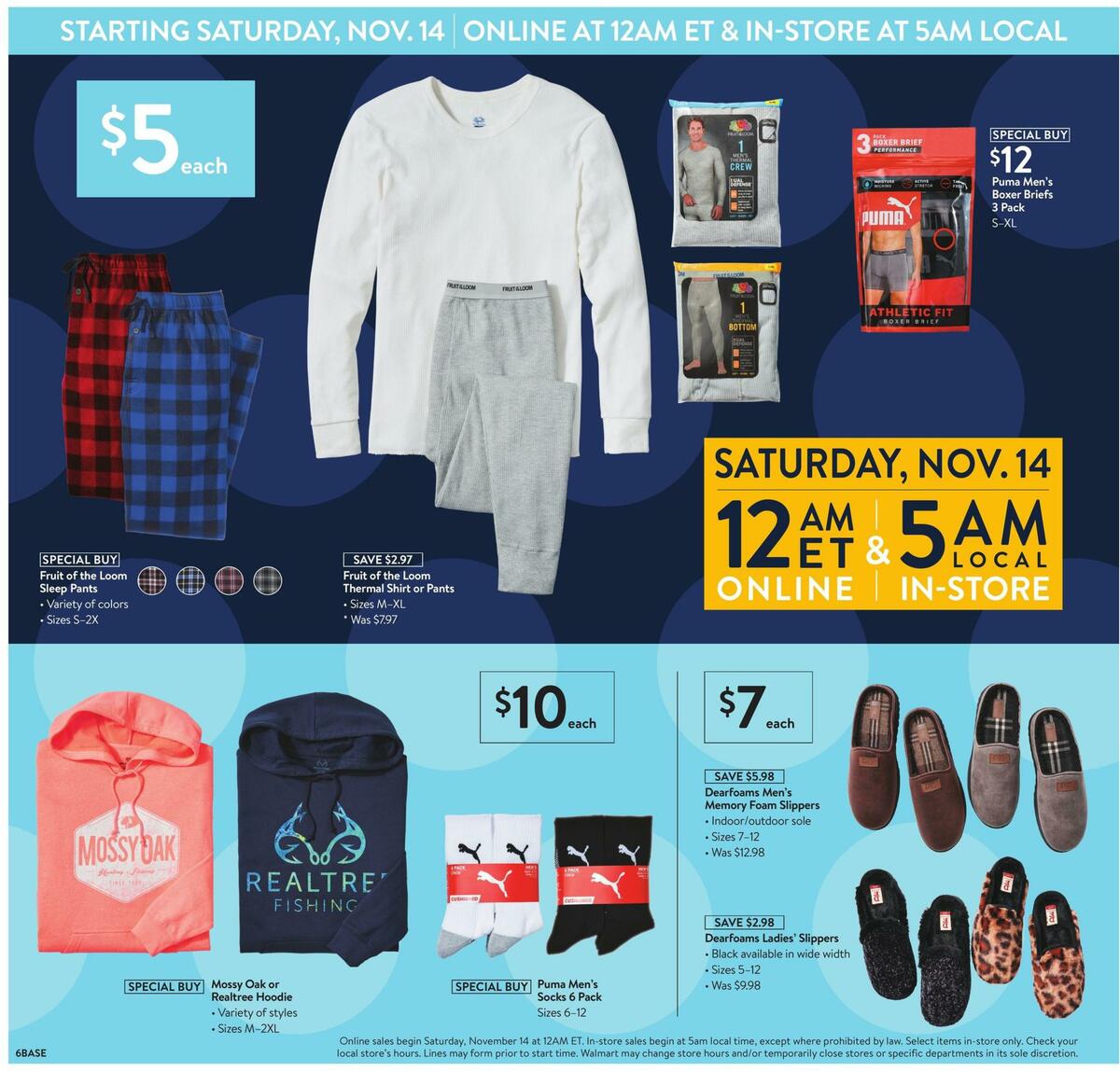Walmart Black Friday Weekly Ad from November 11