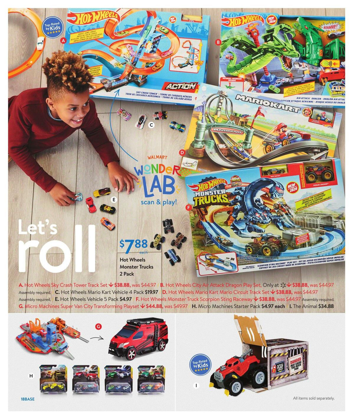 Walmart America's Best Toy Shop Weekly Ad from October 24
