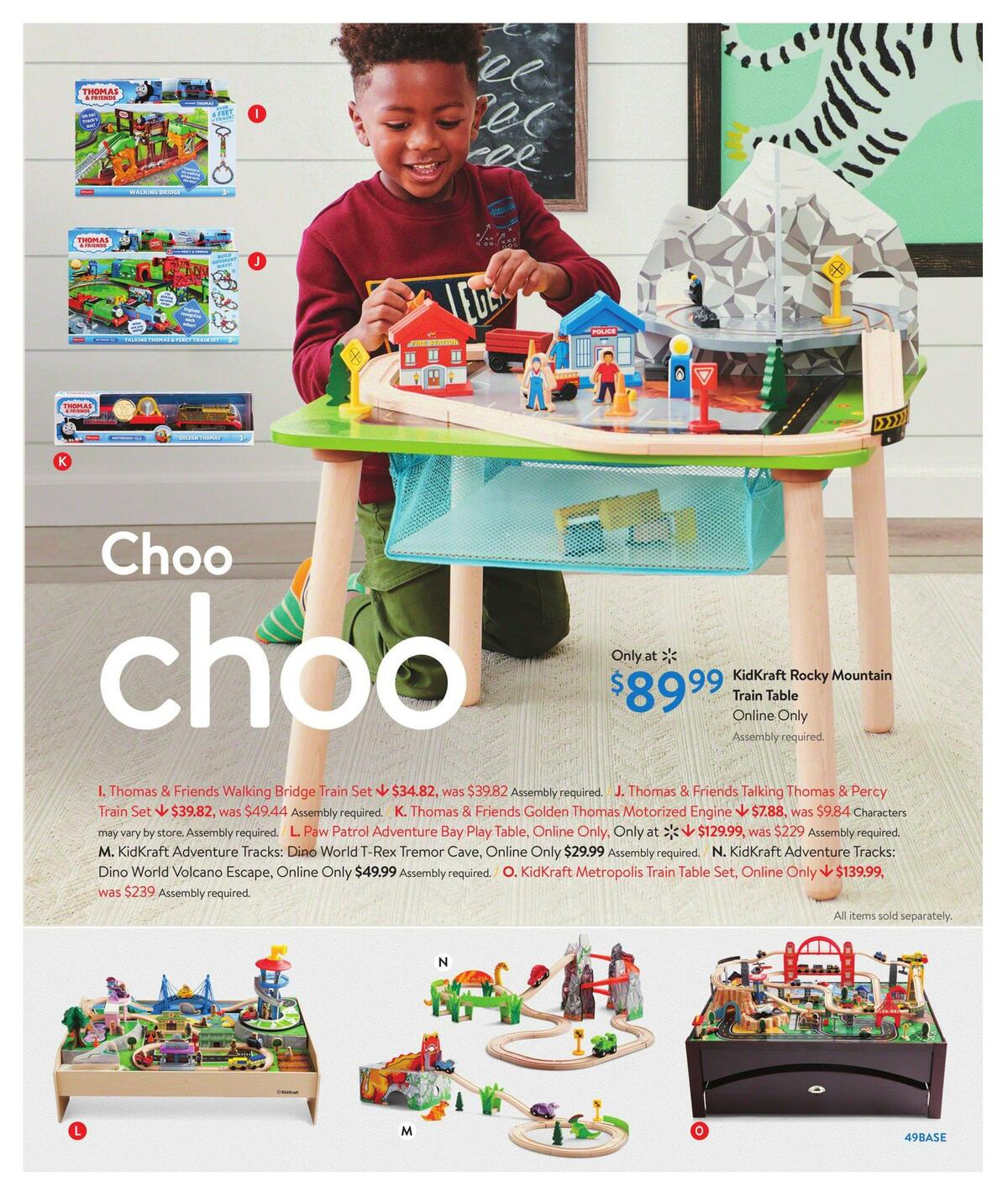 Walmart America's Best Toy Shop Weekly Ad from October 24