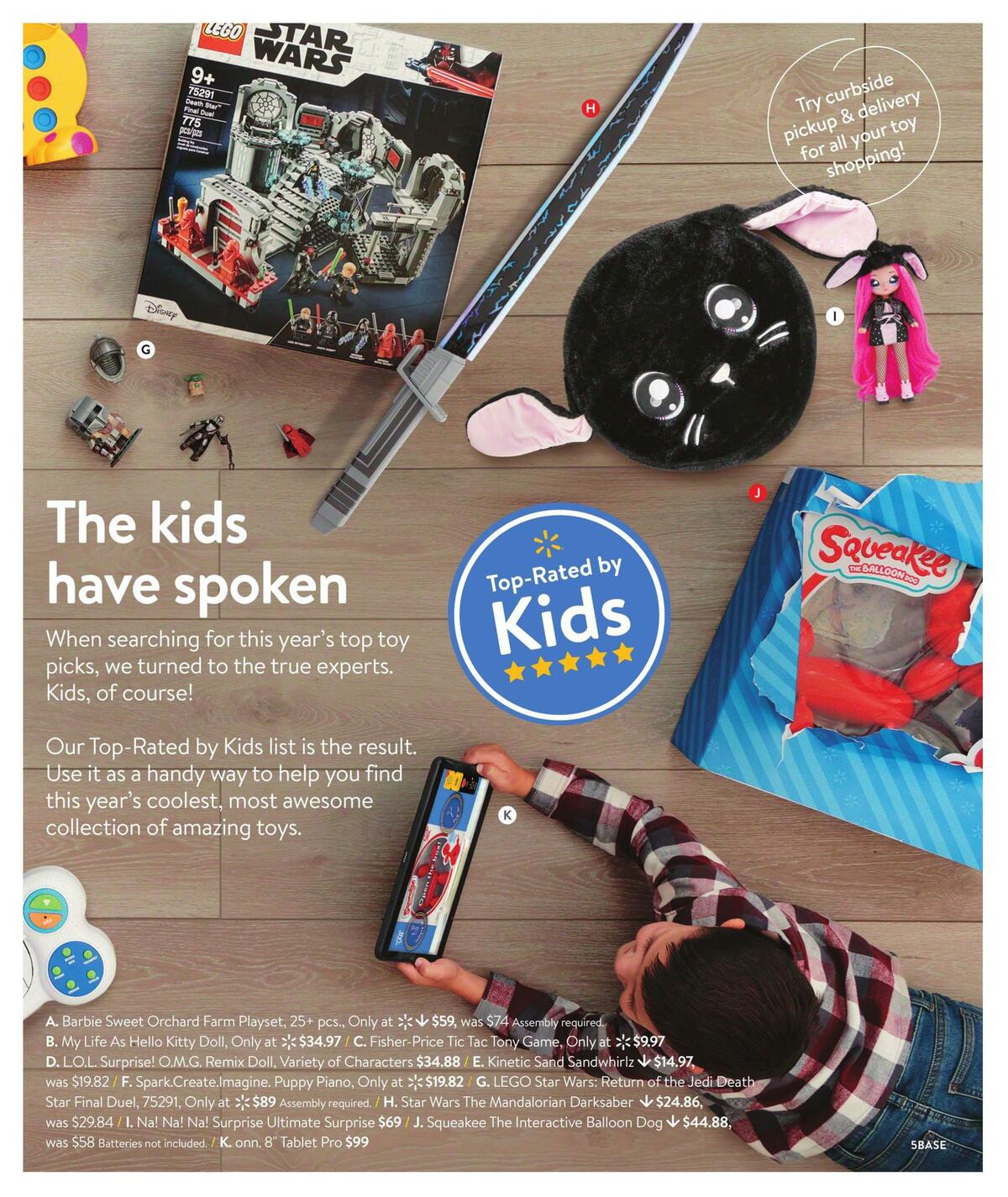 Walmart America's Best Toy Shop Weekly Ad from October 24