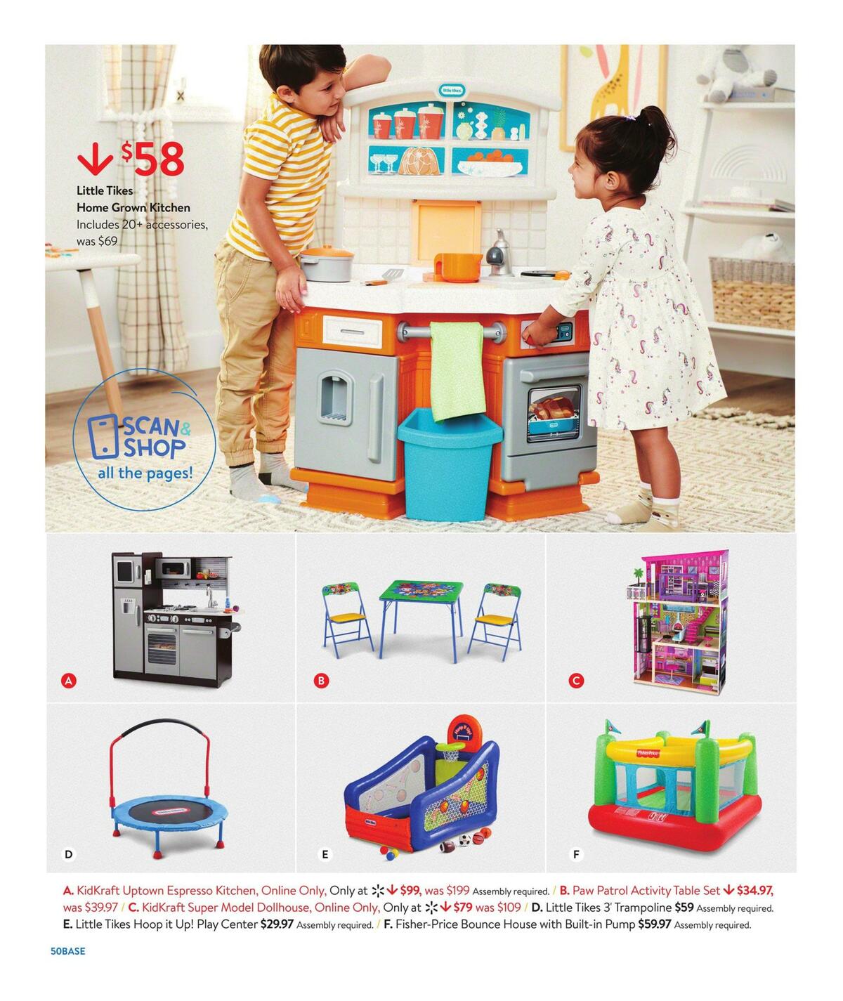 Walmart America's Best Toy Shop Weekly Ad from October 24