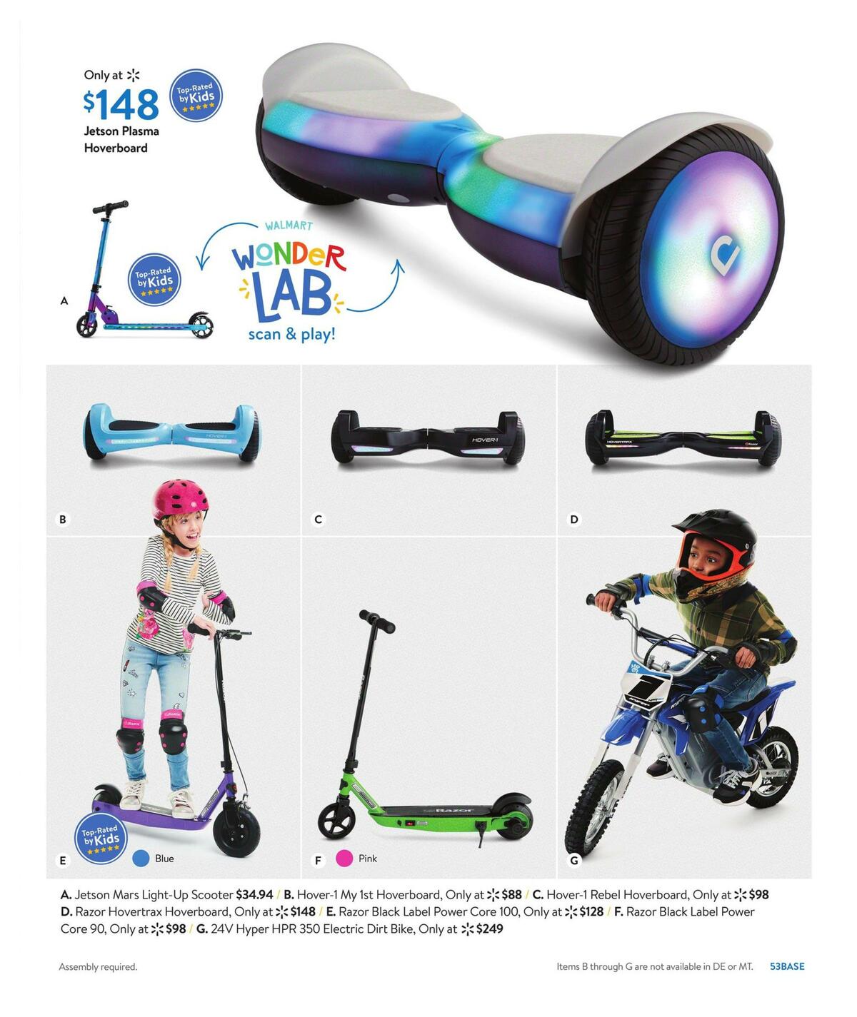 Walmart America's Best Toy Shop Weekly Ad from October 24