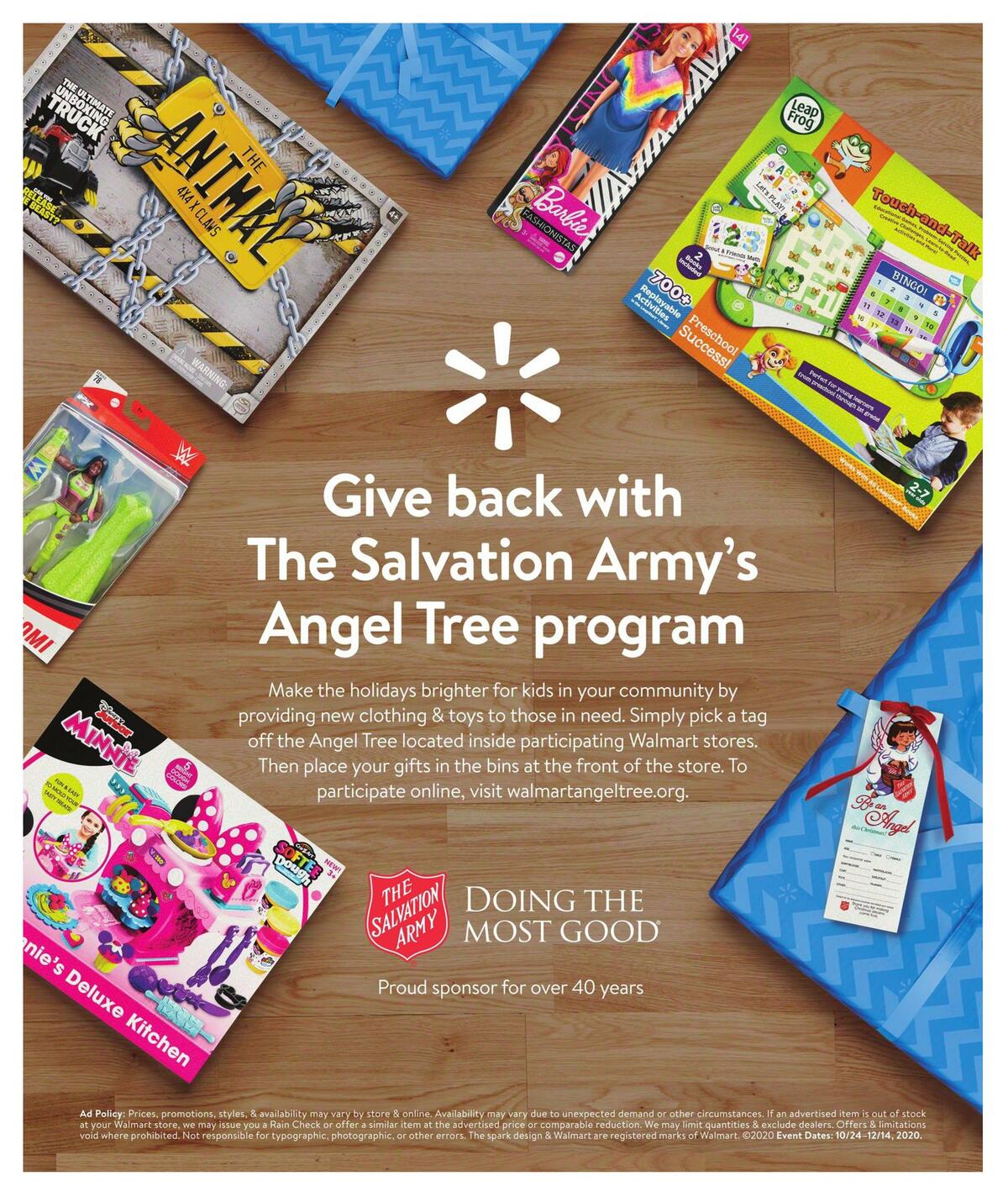 Walmart America's Best Toy Shop Weekly Ad from October 24