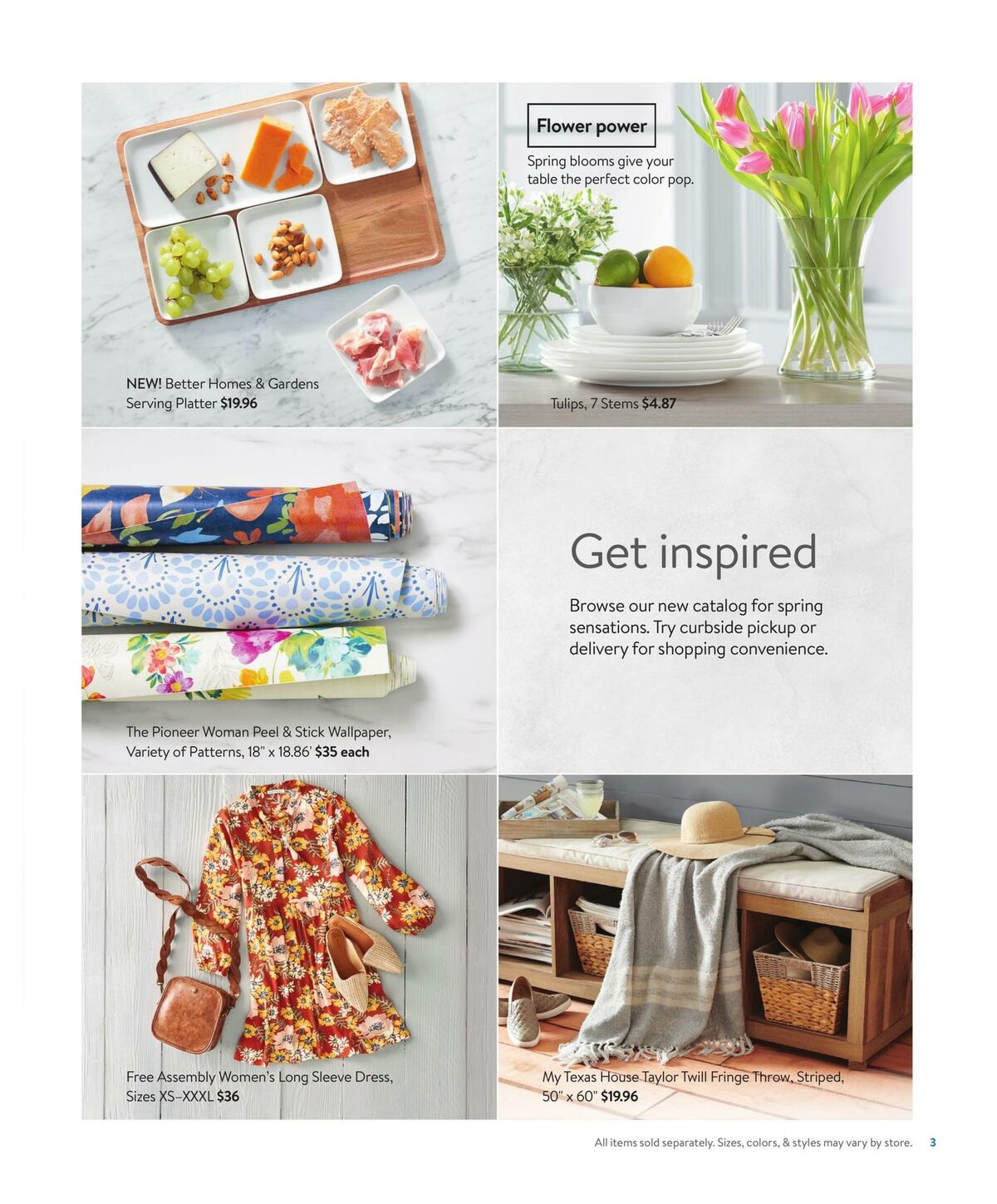 Walmart Spring Catalog Weekly Ad from March 21