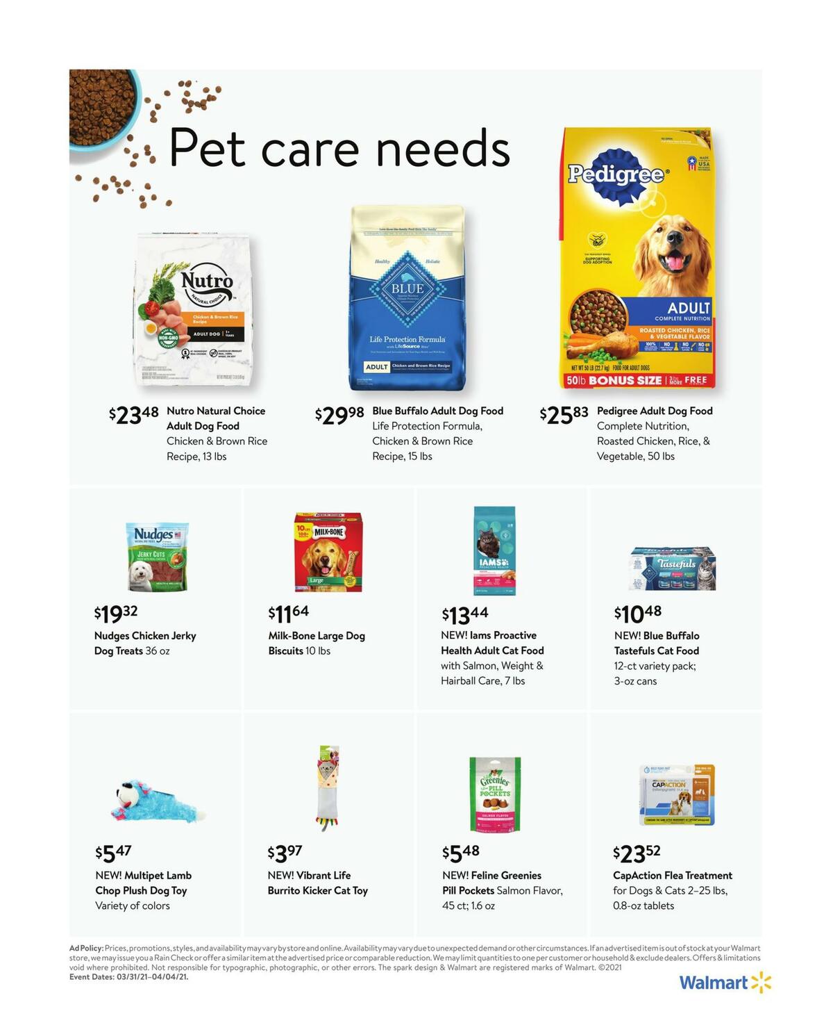Walmart Weekly Ad from March 31