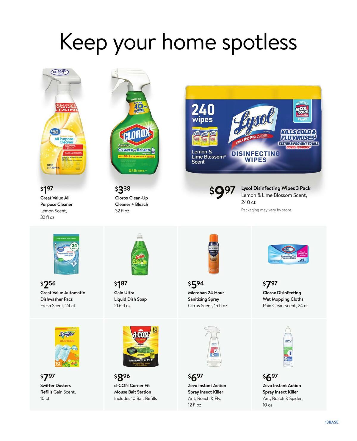 Walmart Weekly Ad from September 1