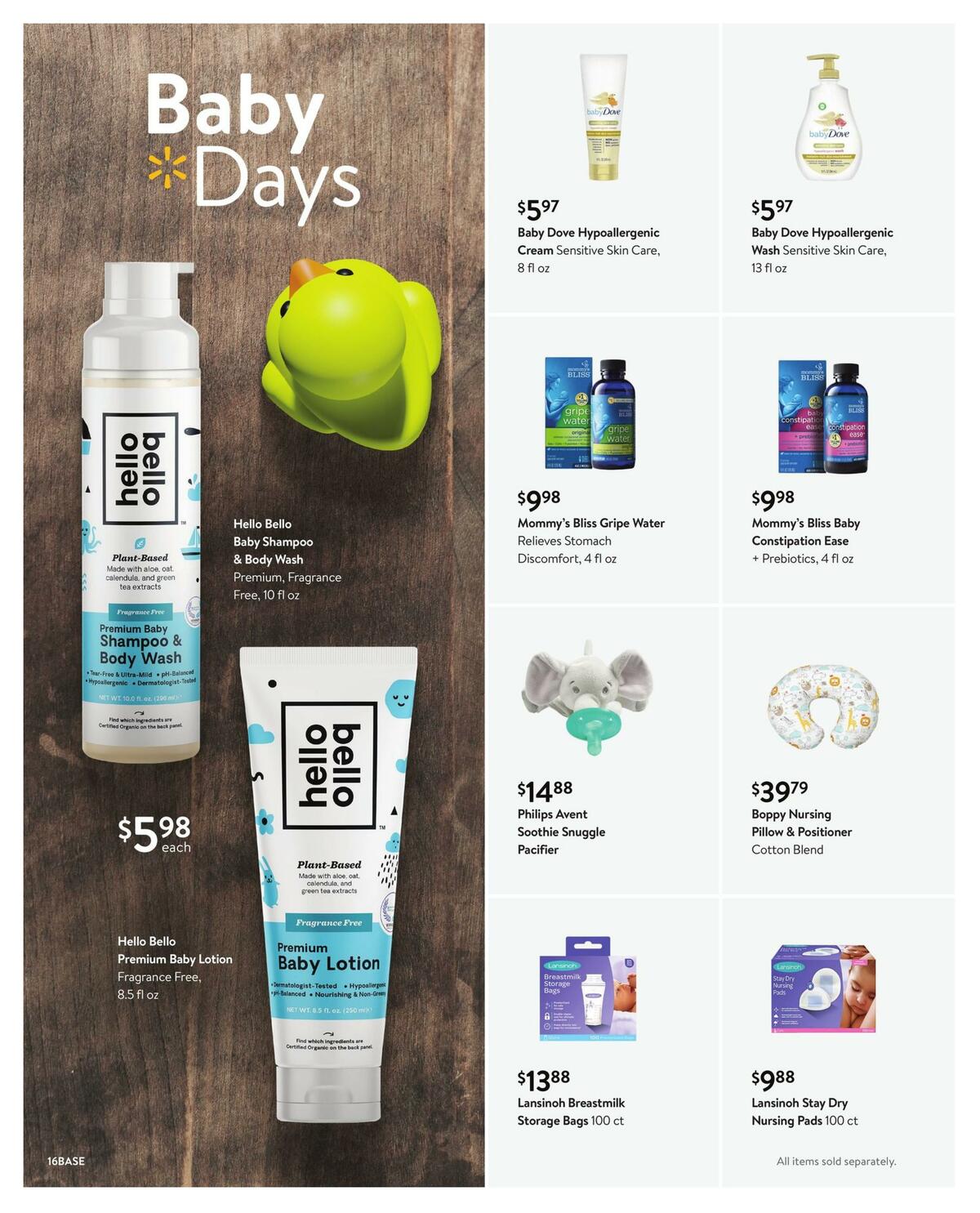 Walmart Weekly Ad from September 1