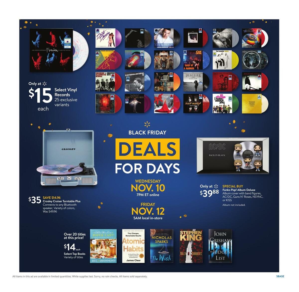 Walmart Black Friday Nov 10 Weekly Ad from November 10