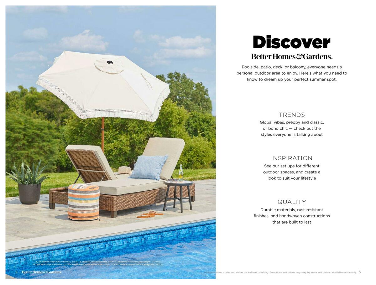 Walmart Better Homes & Gardens Weekly Ad from March 21