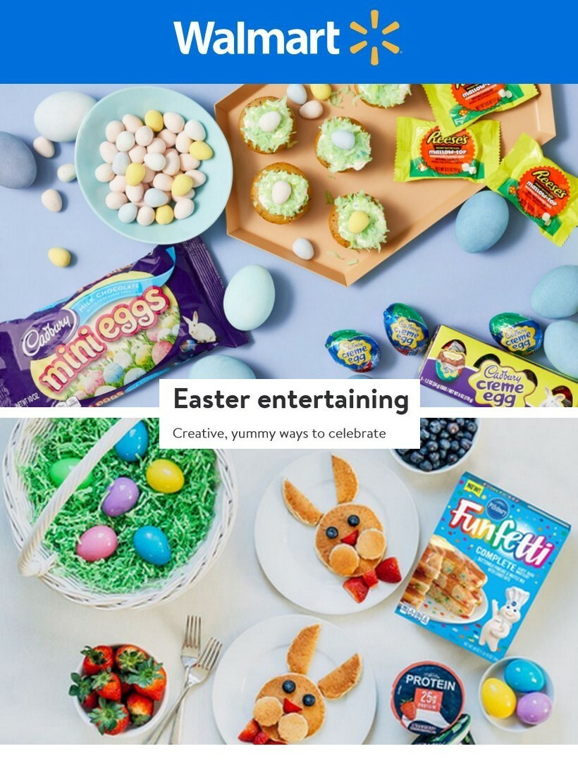 Walmart Easter Weekly Ad from April 5