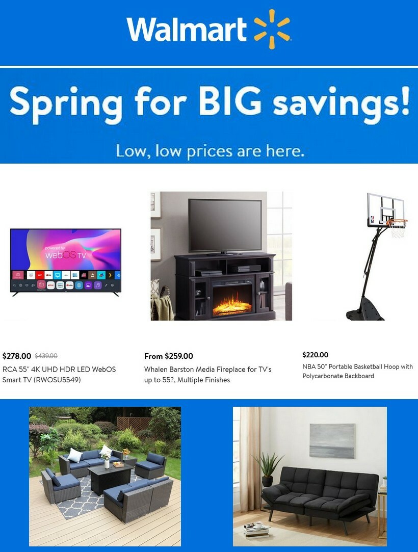 Walmart Spring Savings Weekly Ad from April 12