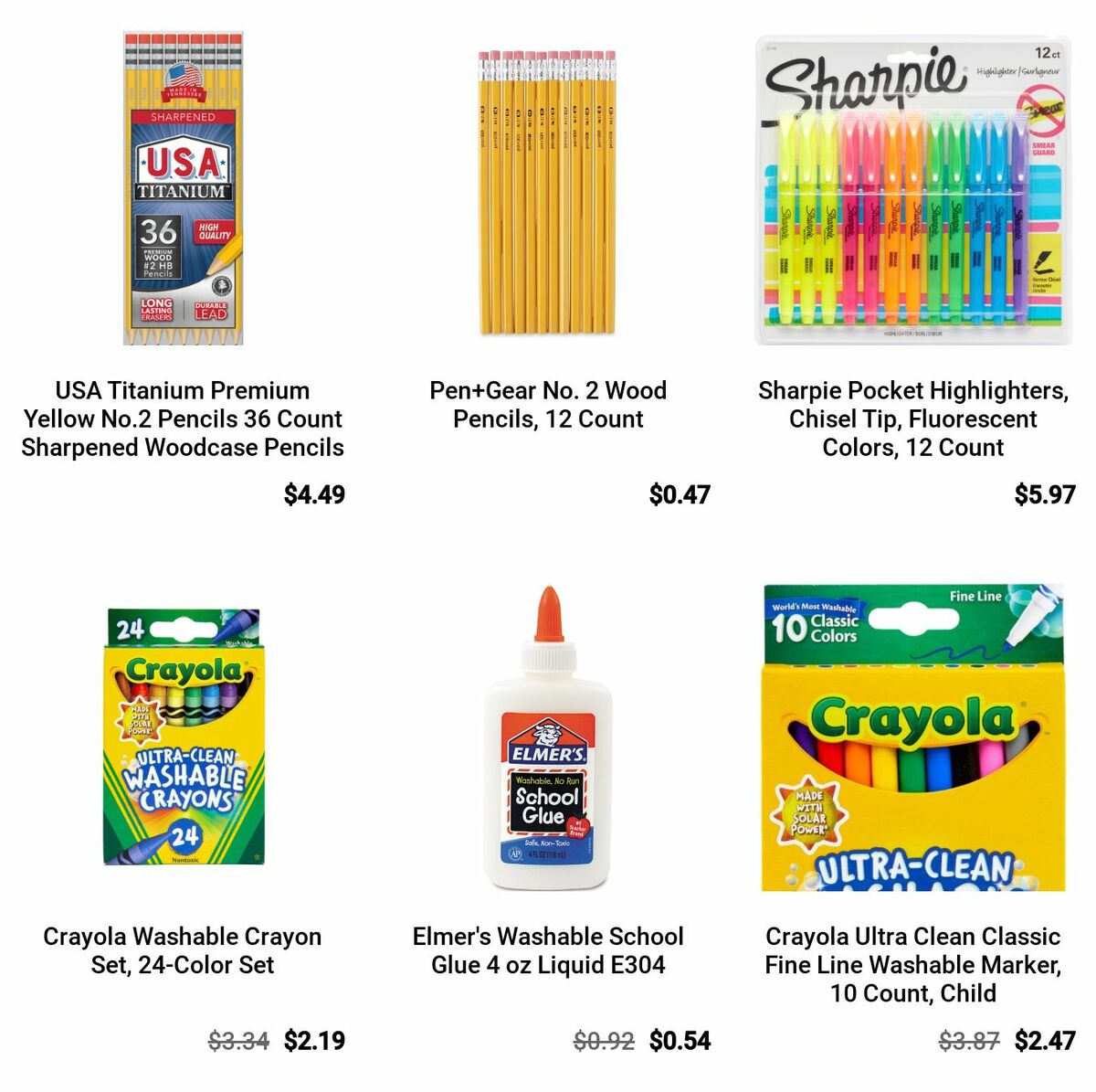 Walmart Weekly Ad from August 1