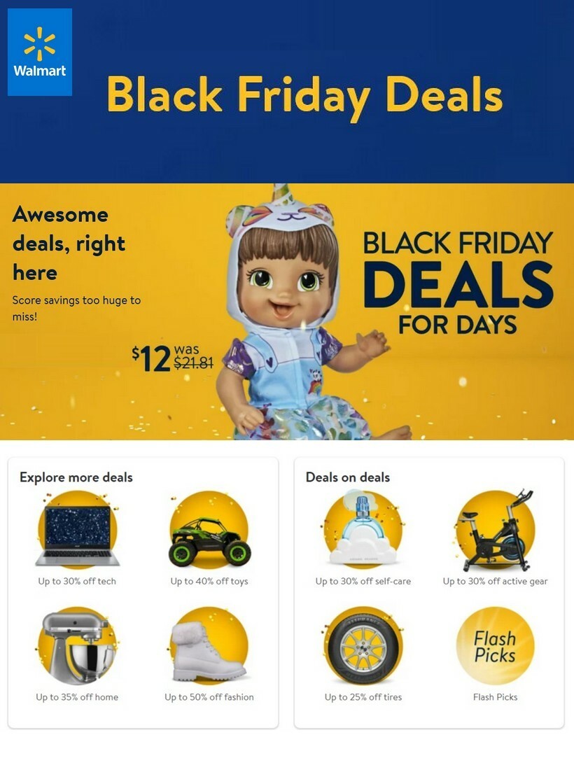 Walmart Weekly Ad from November 18