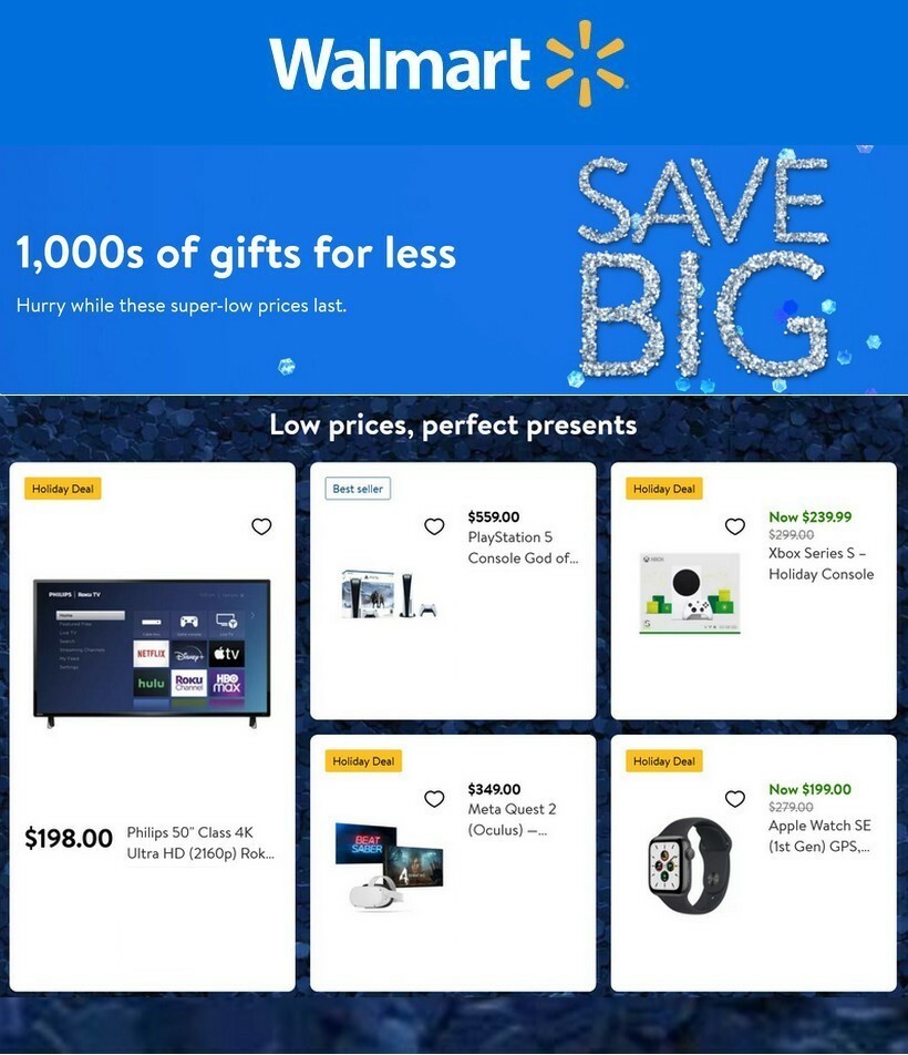 Walmart Weekly Ad from December 8