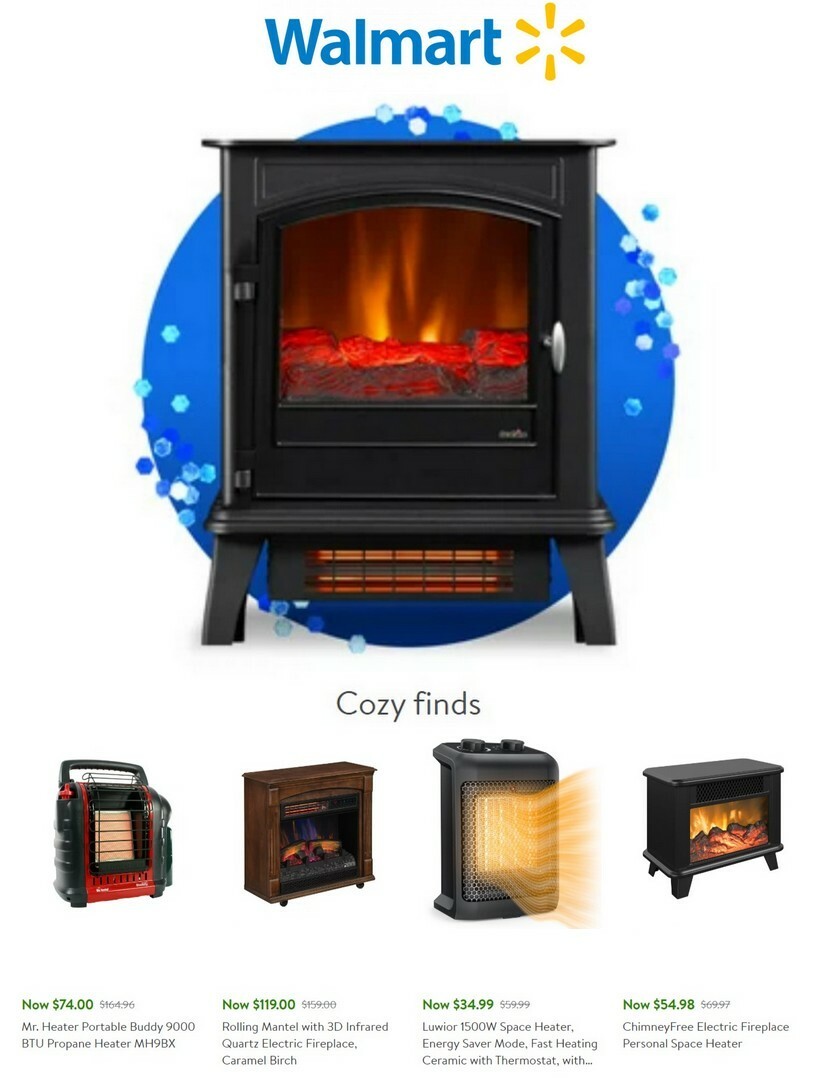 Walmart Heaters in Heating Weekly Ad from December 20