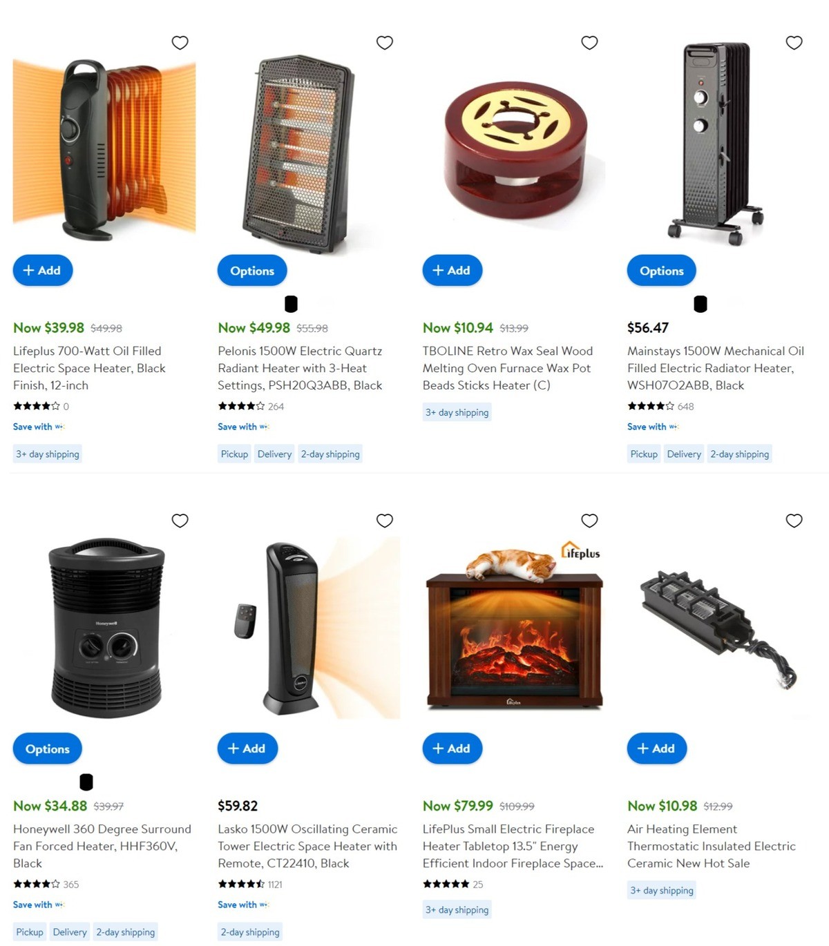 Walmart Heaters in Heating Weekly Ad from December 20