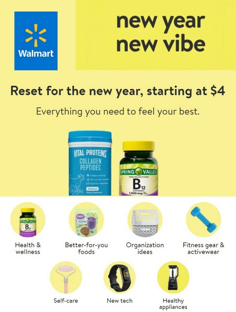 Walmart Weekly Ad from January 6