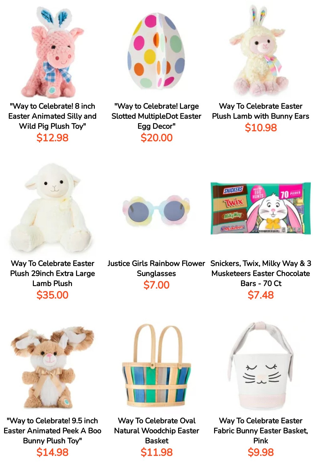 Walmart Easter Weekly Ad from March 11