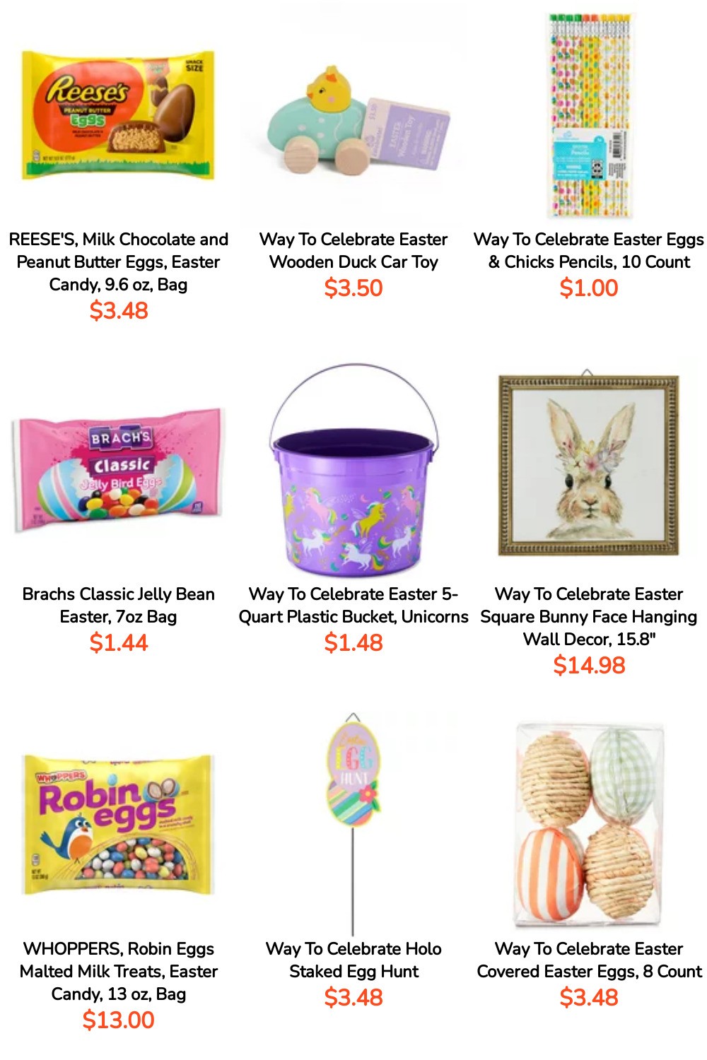 Walmart Easter Weekly Ad from March 11