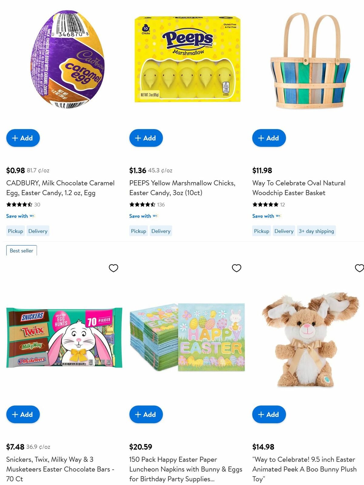 Walmart Easter Weekly Ad from March 11