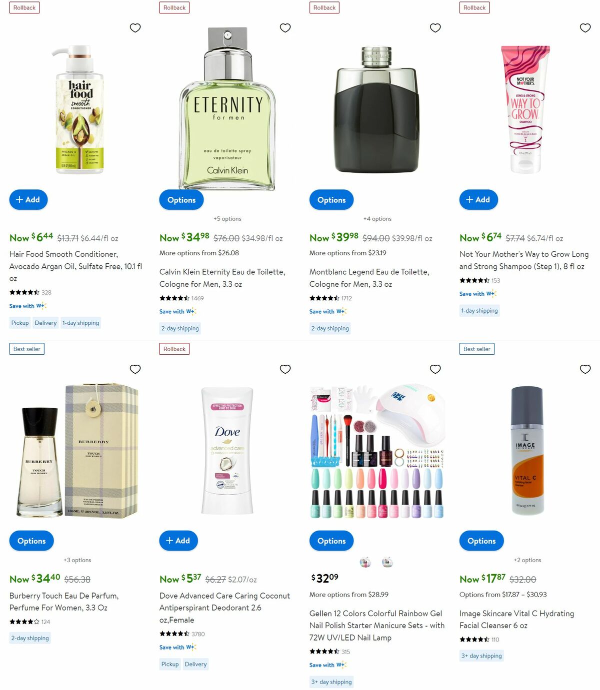 Walmart Beauty Glow-Up Event Weekly Ad from August 28