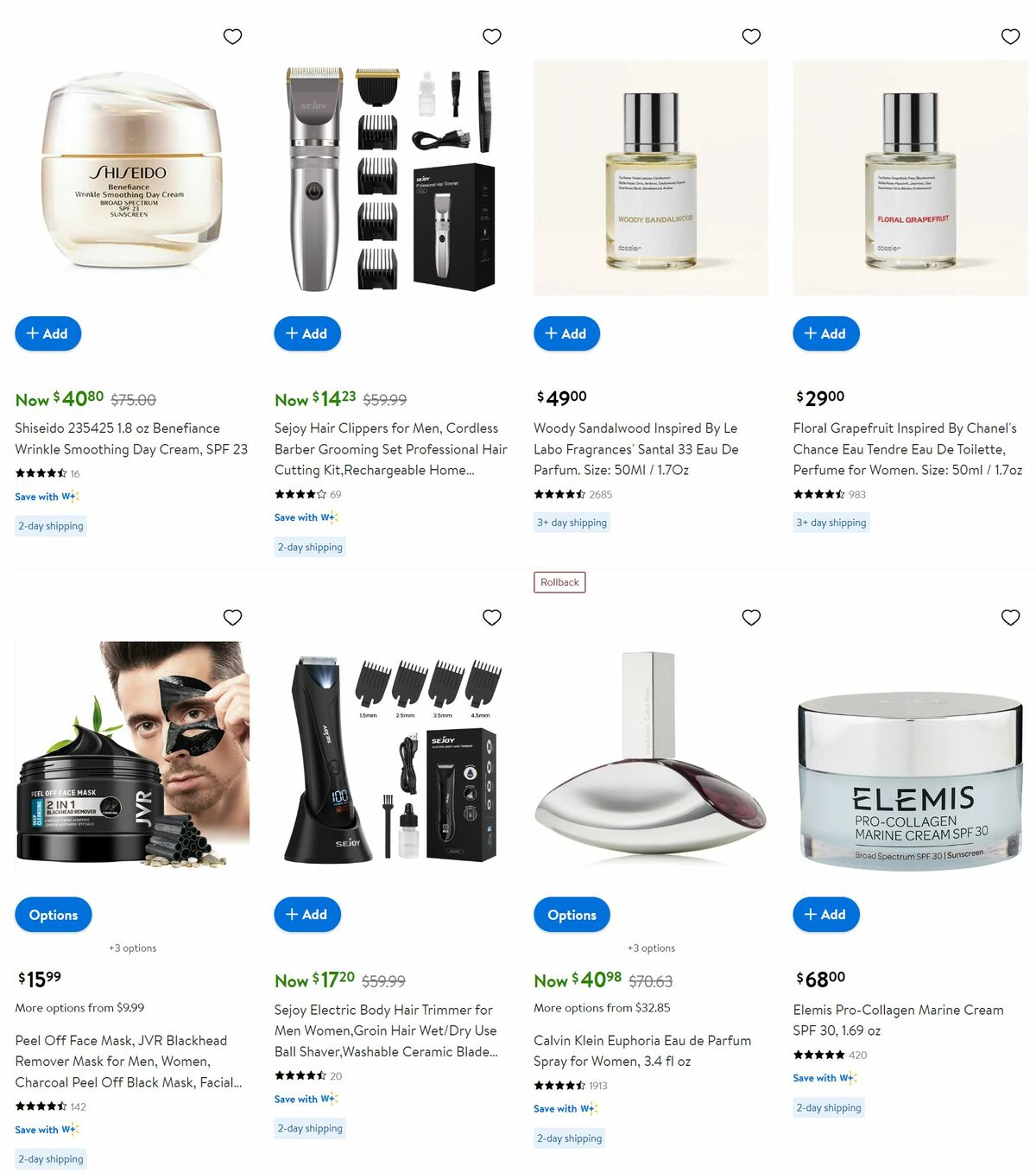 Walmart Beauty Glow-Up Event Weekly Ad from August 28