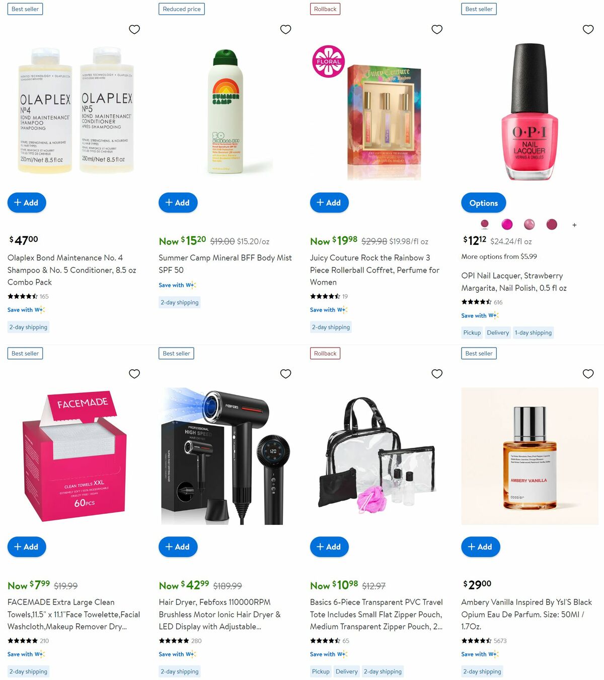 Walmart Beauty Glow-Up Event Weekly Ad from August 28